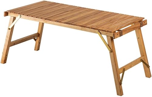 ZSEDP - Mesa plegable para exteriores campamento familia barbacoa picnic jardín fiesta muebles de viaje color negro tamaño como se muestra