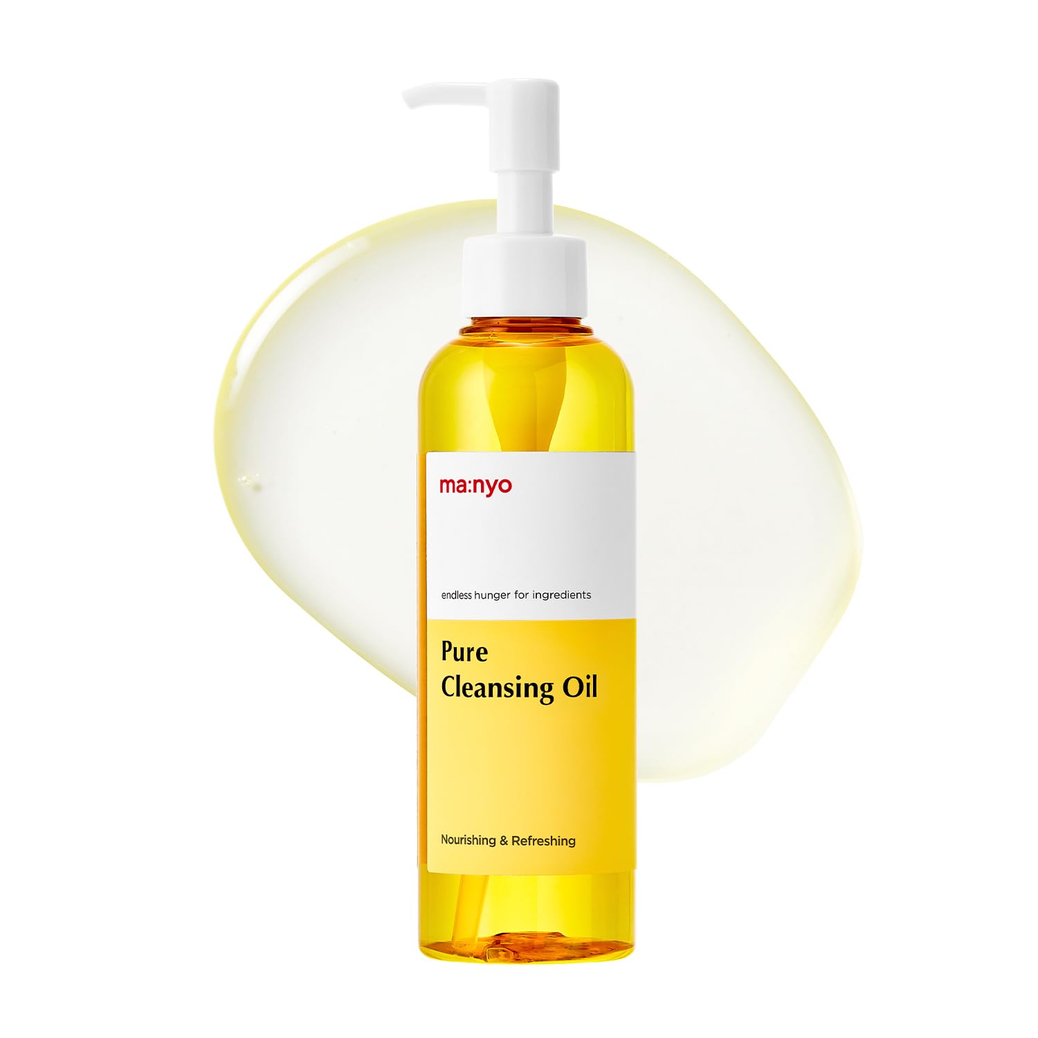 ma:nyo Pure Cleansing Oil, Natural Oil Cleanser for Face, Makeup Blackhead Remover, Korean Skin Care, 6.76 fl oz (200ml)