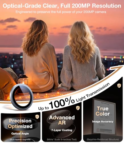 UltraGlass Top 9H+ Armor for Samsung Galaxy S26 Ultra Camera Lens Protector [No.1 Military Grade Shatterproof] S26 Ultra