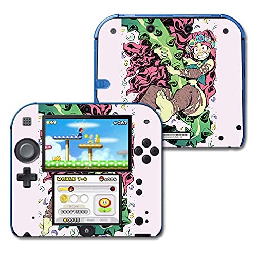 MightySkins Skin Compatible with Nintendo 2DS - Plant Girl | Protective, Durable, and Unique Vinyl Decal wrap Cover | Easy to Apply, Remove, and Change Styles | Made in The USA