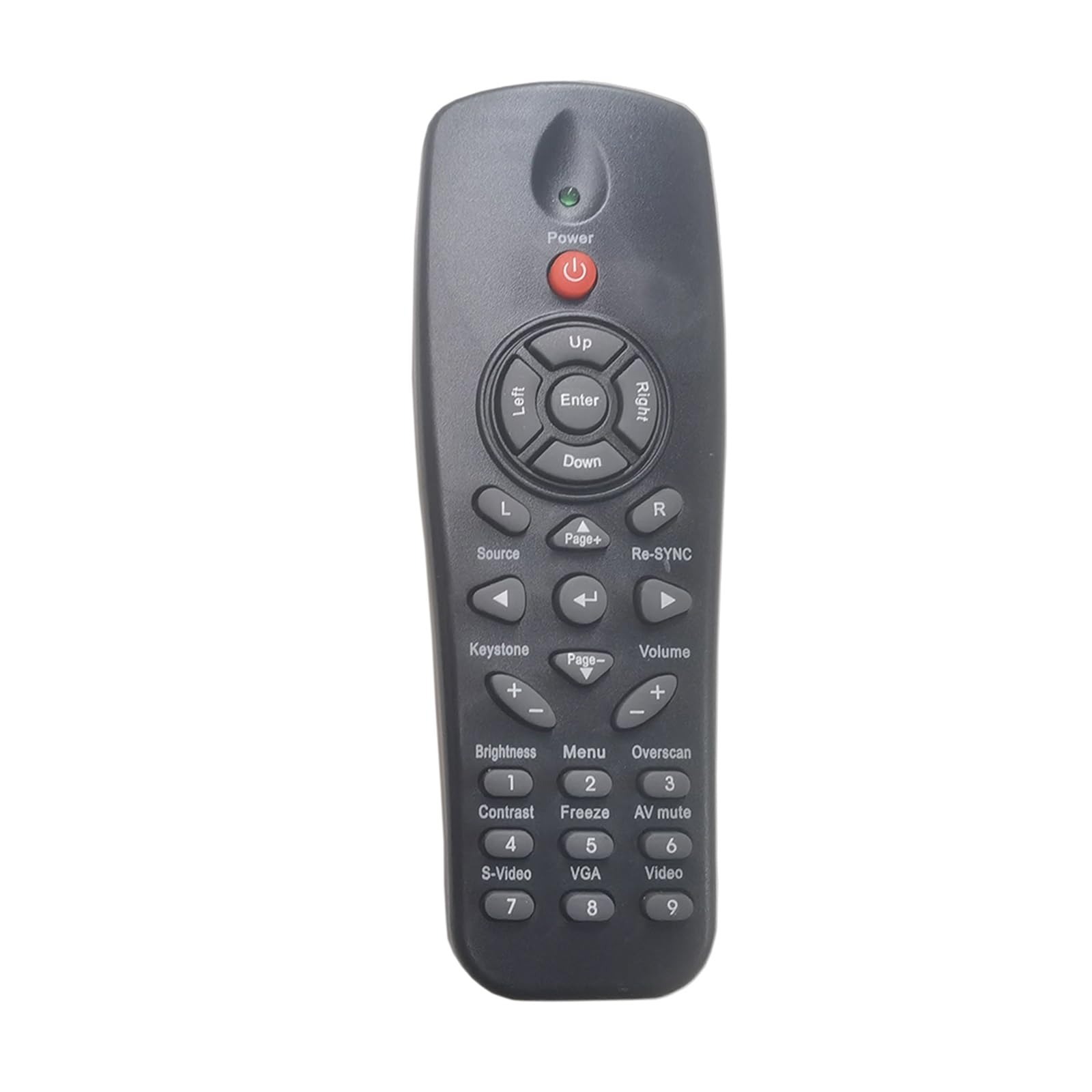 Remote Control Use For Optoma DS322 DS317 DS316 DS219 DS216 DS211 DS306 DS671 ES530 ES529 ES521 ES522 ES520 Projectors(Remote no laser)