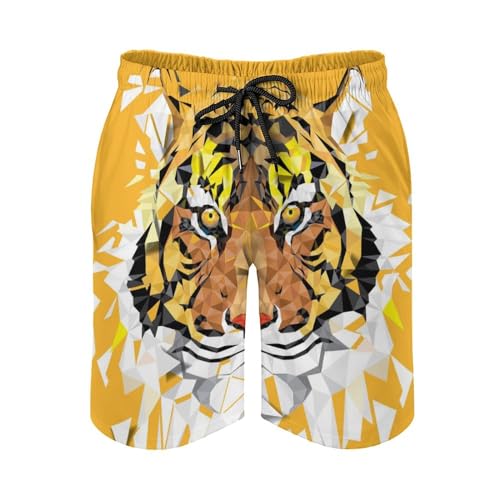 Maillot de bain séchage rapide doré short de plage léger - 4