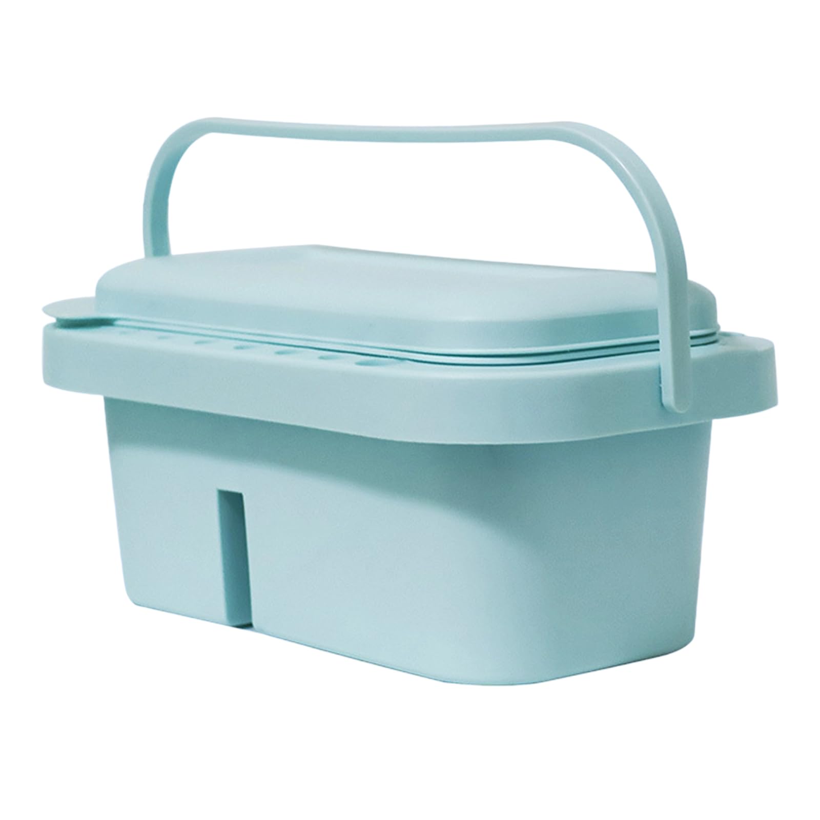 Paint Brush Basin Washing Bucket with Palette Box Portable Artist Washer for Watercolor Painting Cleaner