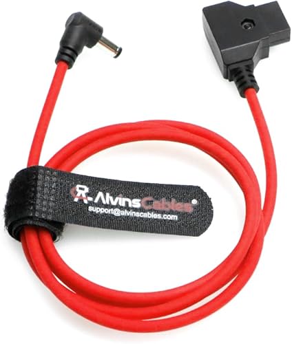 Miniatura 8 de Alvin's Cables Cable Power Tap D-Tap a 2.1 CC de ángulo recto de 12 V para monitores LCD KiPRO 1 M