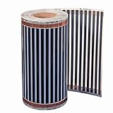 800Watt/m² Heizfolie 0,26x3m für Trockenestrich Trockenbau Trockensystem