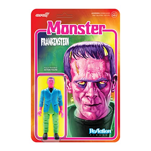Image of Super7 Universal Monsters Frankenstein (Costume Colors) - 3.75 in Scale Reaction Figure