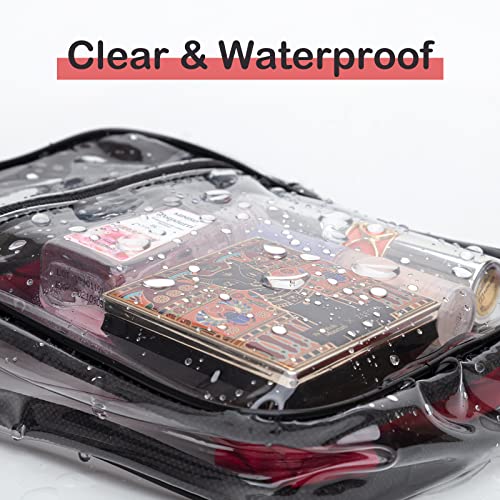 Aldervine Clear Crossbody Purse With Zipper, Stadium Approved Transparent Bag With Strap For Concerts, Sports Fan #TOP1