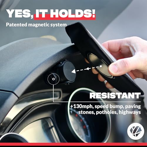 Shapeheart - Scooter Dashboard Mount with Detachable Magnetic Housing, black, Telefono 2XL - Fino a 17,2 cm - Image 2