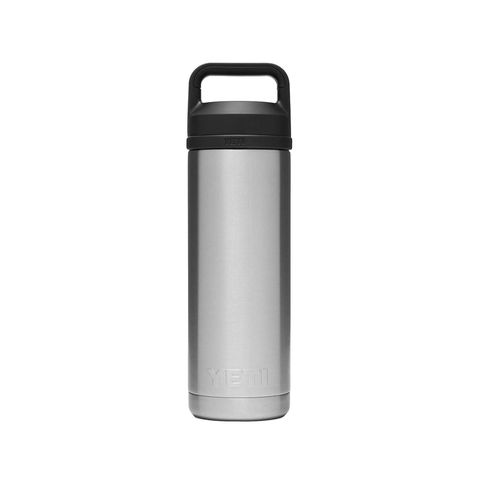 Rambler 18 oz Bottle, Leakproof, Vacuum Insulated, Stainless Steel with Chug Cap, Stainless