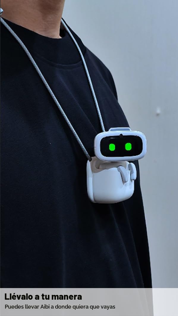Amazon.com: Aibi Pocket Pet - Robot portátil | Compañero AI