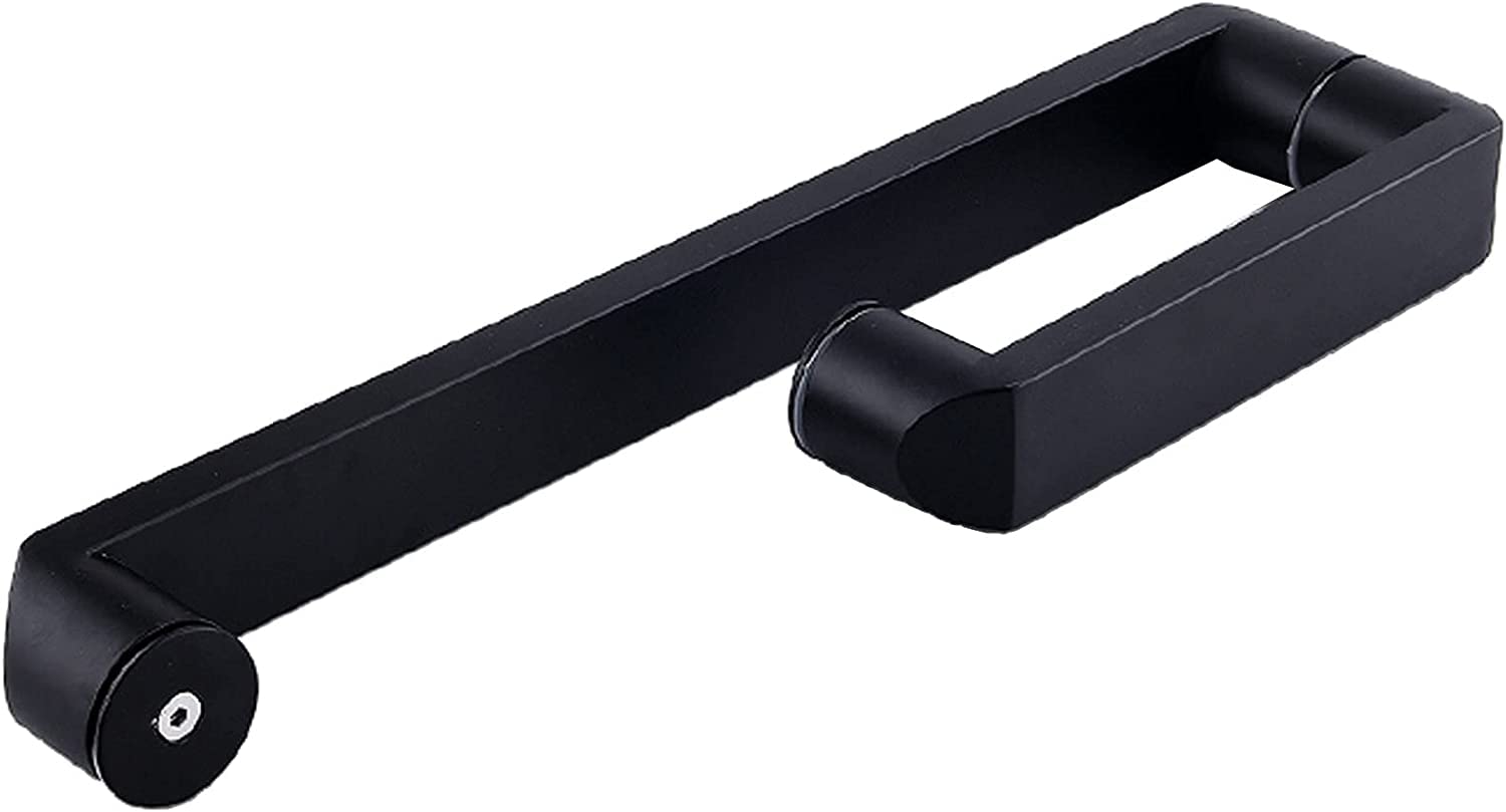 Poignée de porte de douche inox 304 noir mat lot de 2 poignées push pull durables