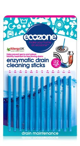 Ecozone Enzymatische Drain Cleaning Stick 23g Pack of 3
