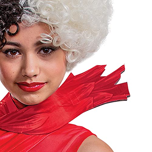 Disfraz de Vestido Rojo Cruella para Niñas miniatura 3