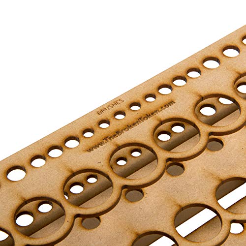 Image of The Broken Token Modular Paint Rack (Straight 26mm Holes)