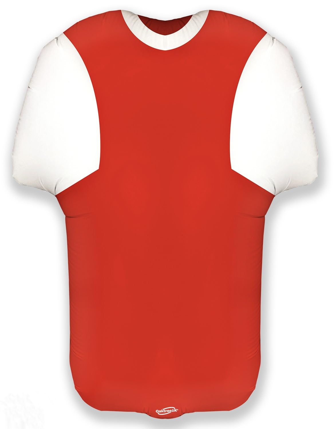 Oaktree 24" Shape Sports Shirt Red/White Foil Balloon