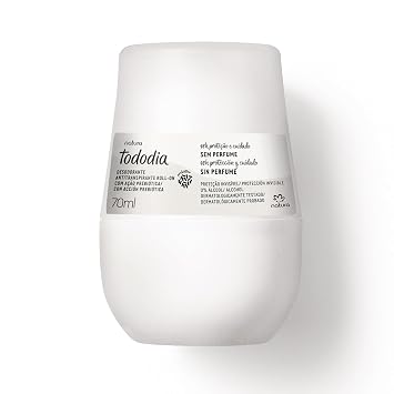 Natura Tododia Unscented Roll-On Antiperspirant Deodorant For Women 2.36 Fl Oz 70ml Sem Sin Perfume