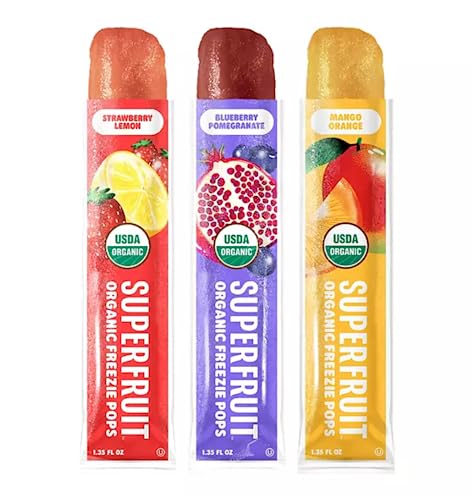 Super Fruit Organic Freezie Pops #TOP3