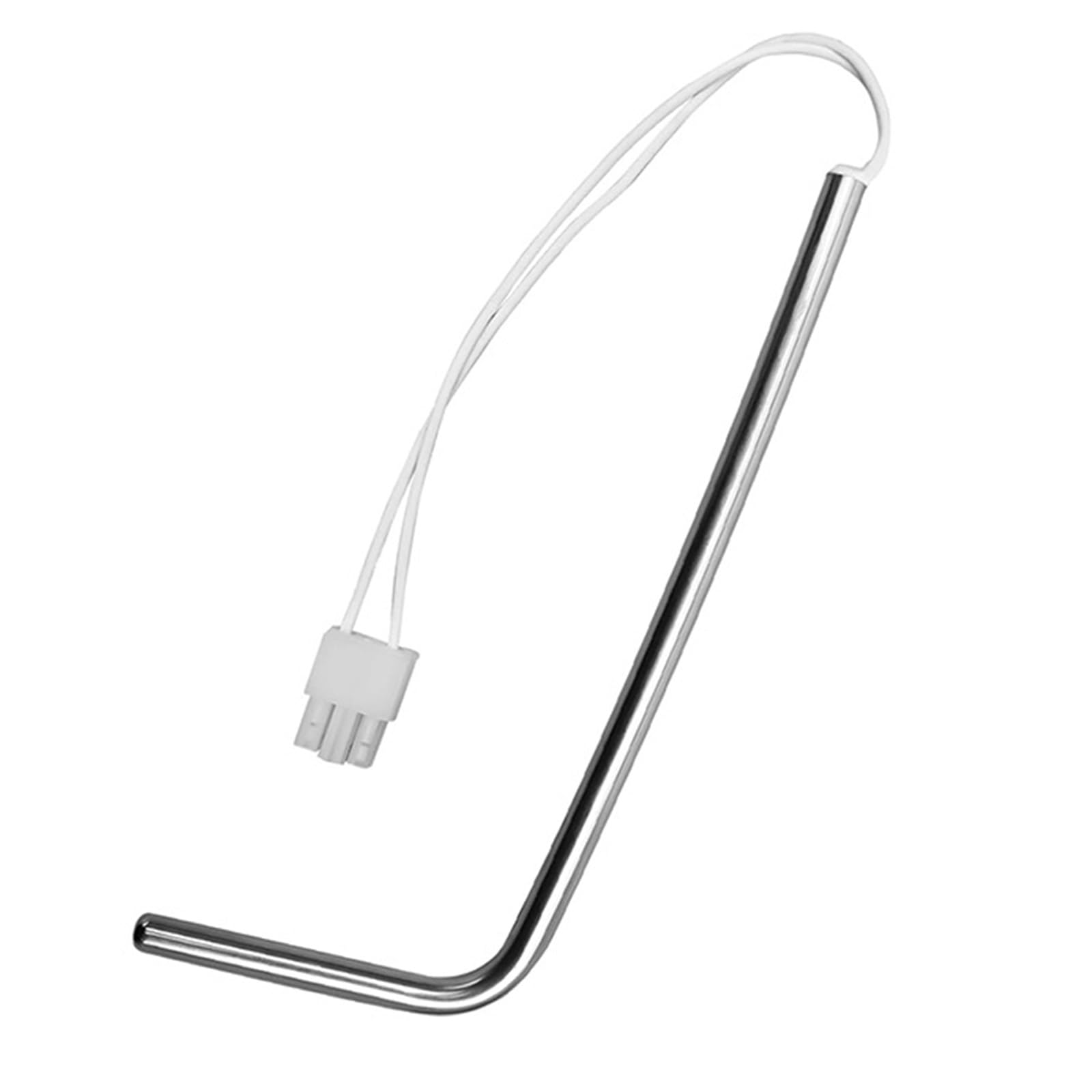 Refrigerator Temperature Control Part W10511923 Metal Thermistor Probe for Ice Maker Replacement and Cooling Repair Fridge Thermistor Temp Probe Ice Maker Cooling Part Freezer Appliance Repair Wire