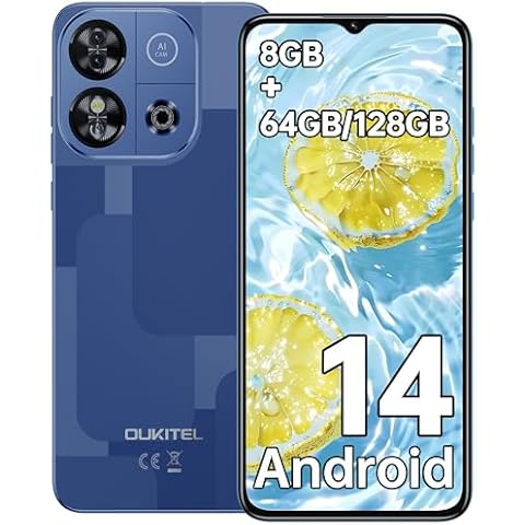 OUKITEL C57S Mobile Phones - Android 14 Phone Cover