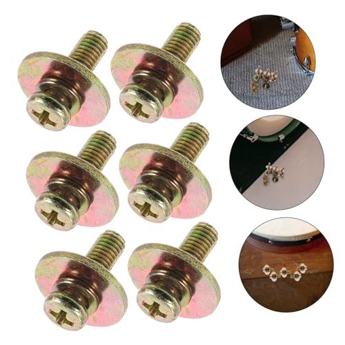Juego de 20 tornillos para drum lug 1.7x1.6x1.6 cm miniatura 3