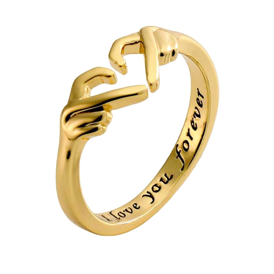 Womens Gold Plated Heart Claddagh Statement Ring, Trendy Rings For Girls, Womens Adjustable Rings, Gold Plated Rings For Girls, Rings For Women, Heart Shaped Statement Ring(Gold) (B0CR6N863H) Amazon Price History, Amazon Price Tracker