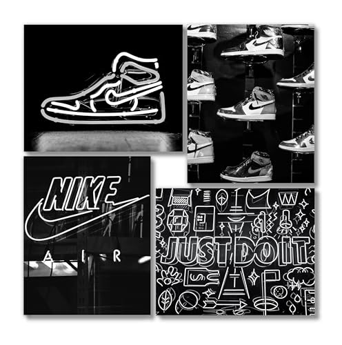 Generic Sneaker Posters (UNFRAMED 8 x 10 Set of 4) Hypebeast Wall Art...