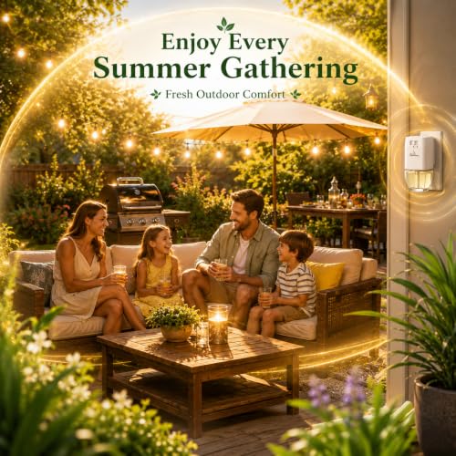 Image of Citronella Plug in Refills, 12 Pack Citronella Scented Oil, Summmer Scents