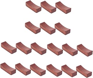 Housoutil 18 Pcs Shelving Brackets Wooden Silverware Decorative Bed Pillows Japanese Chopsticks Holder Knife Stand Holder Chopstick Rest Rack Original Color Chopsticks Holder Rest Spatula