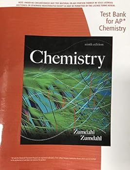 Paperback Test Bank For AP Chemistry Zumdahl 9th edition Book