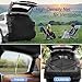 Breathable Mesh Magnetic Car Tent for UV Sun Protection Ventilation Privacy Protection Tailgate Mosquito Net for SUV MPV (XL)