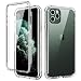 SKYLMW iPhone 11 Pro Case,[Built in Screen Protector] Full Body Shockproof Dual Layer High Impact Protective Hard Plastic & Soft TPU with Phone Cover Cases for iPhone 11 Pro 5.8 inch 2019,Clear