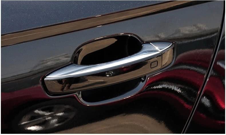 Bandes décoratives pour extérieure poignée porte A6 A7 finition chrome C7