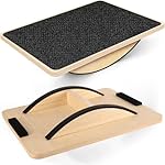 Balance Board for Adults-Wobble Board for Physical Therapy,Core Strength Trainer Wood Rocker Board