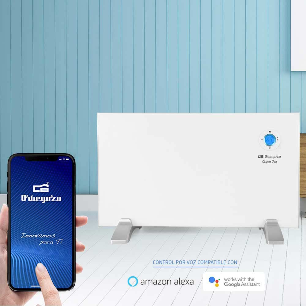 Orbegozo REW 500 - Panneau radiant nuérique Wi-Fi, 500 W, écran
