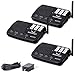 Wireless Intercom System Hosmart 1/2 Mile LONG RANGE 7-Channel Security Wireless Intercom System for Home or Office (New Version) [3 stations Black][NOT WIRELESS CHARGER]
