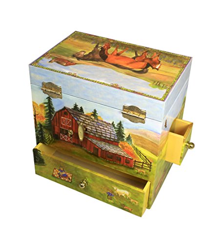 Enchantmints Horse Ranch Music Jewelry Box