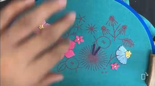 Embroidery Kit For Beginners, 3 Sets Embroidery Starter Kits For Lover...