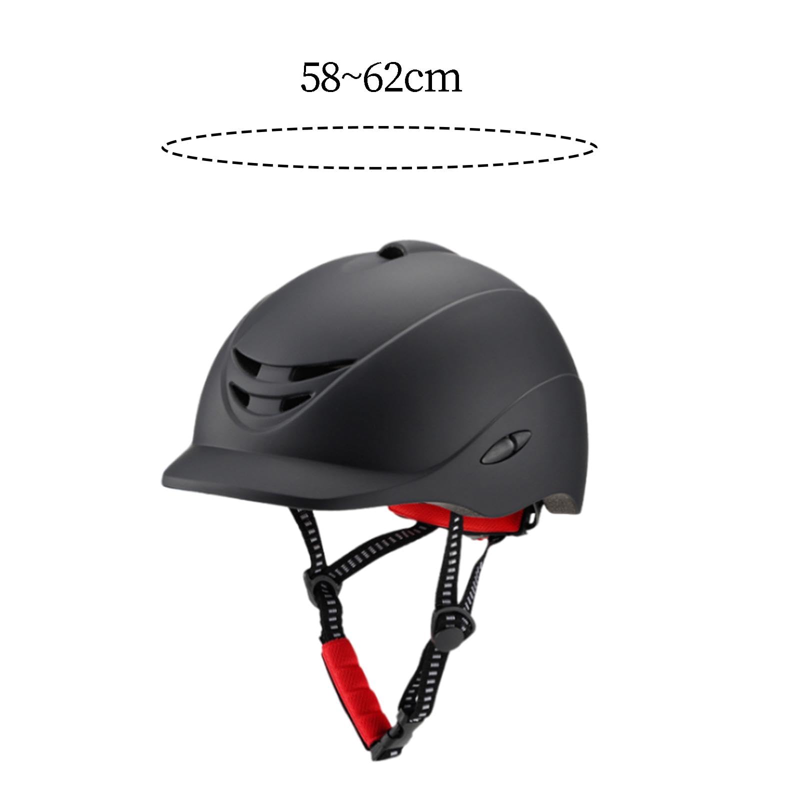 Colcolo Casco Ecuestre, Casco de equitación, Equipamiento Compacto para Caballos con Visera extraíble