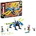 LEGO Ninjago Il Cyber-Dragone di Jay, Set da Costruzione con Le Minifigure di Jay, NYA e Unagami, Figure di Azione di Prime Empire, 71711