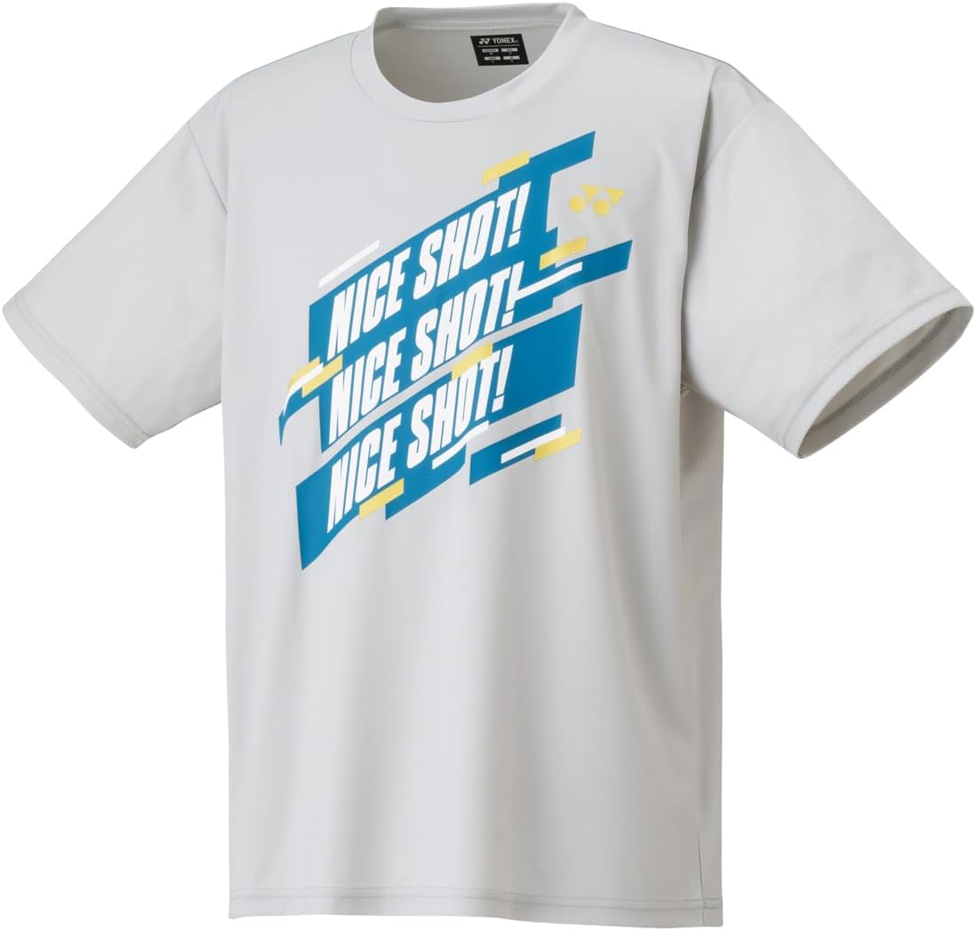 [ヨネックス] ユニプラクティスＴシャツ 半袖 ウエア YOB25021 日本バドミントン専門店会店会限定品 ユニセックス プリント