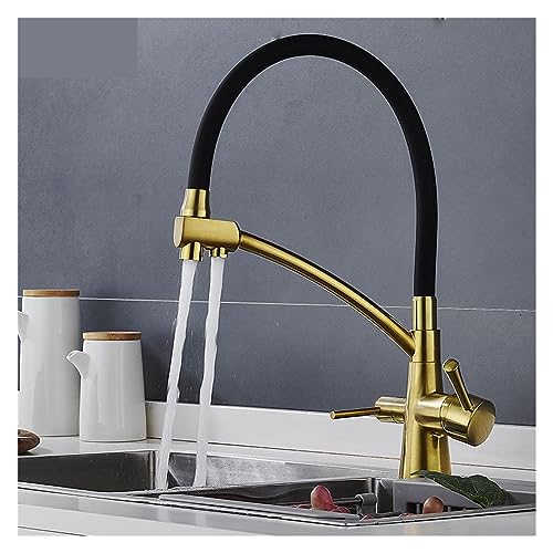 Robinets de cuisine à double bec pour eau purifiée et saine - 3