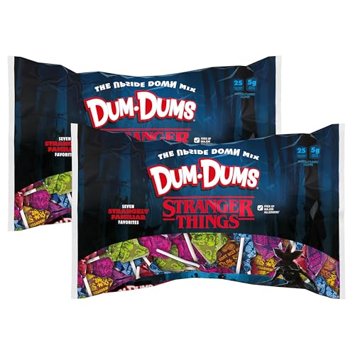 Limited Edition Stranger Things Dum Dums Upside Down Mix, 2 Pack, 10.2 oz Bags