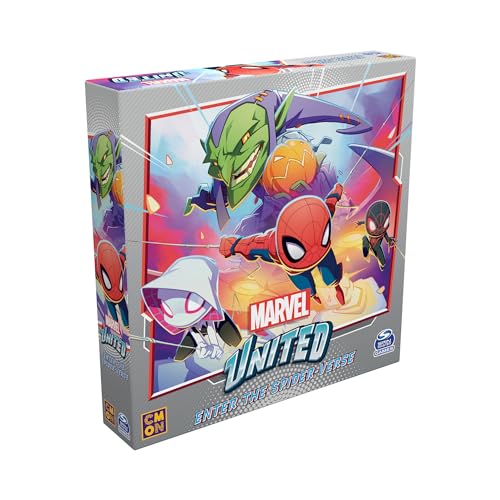 Galápagos, Marvel United: Enter the Spider-Verse (Expansão), Jogo deTabuleiroCooperativo, 1 a 4 joga