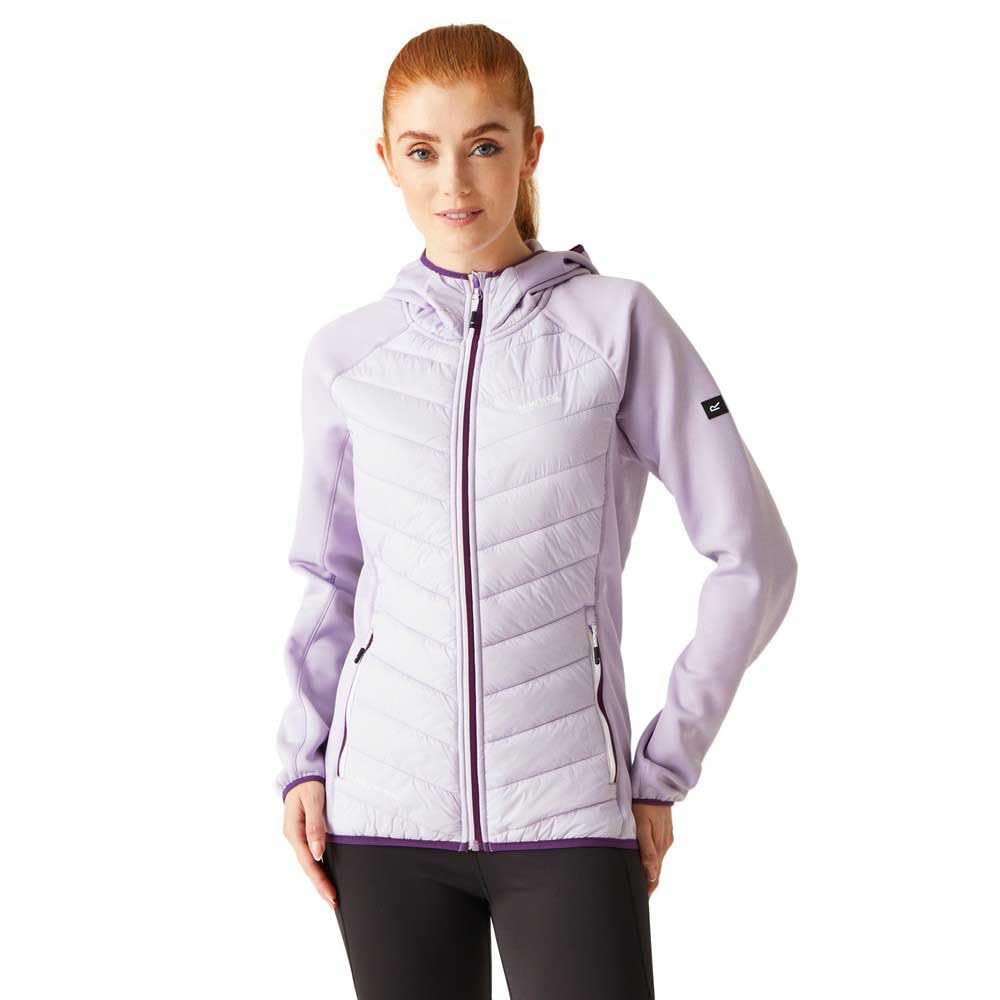 Regatta Womens Hybrid Jacket Padded Coat, Lilac Frost(Sunset Purple), 8 EU