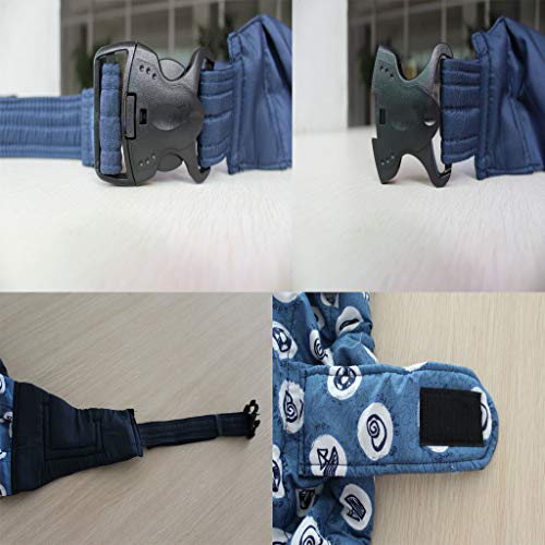 Baby Wrap Carrier, Katoen Baby Front Sling, Verstelbare Borstvoeding Cover Katoen Babydrager voor baby's tot 22 pond… - Image 3