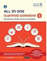 All in One Olympiad Workbook for Reasoning, Maths, Science & English - Class 6 9389288878 Book Cover
