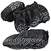 Housoutil 100Pcs Black Shoe Covers Non Woven Shoe Covers Household Disposable Shoe Covers Breathable Shoe Covers