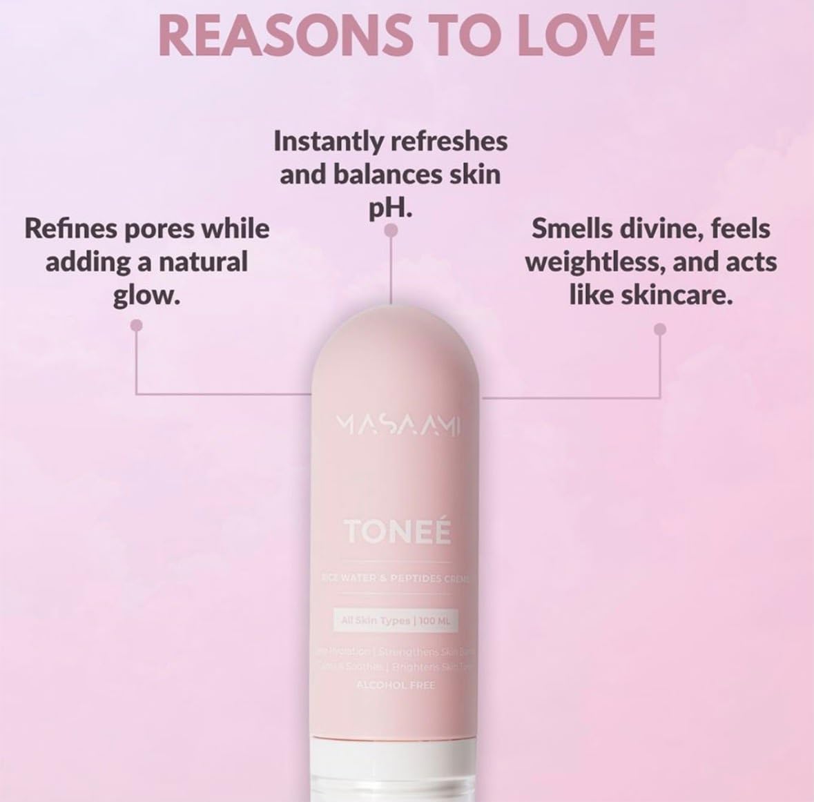 Premium Rice Water & Peptides Creme Toner, 100 ml