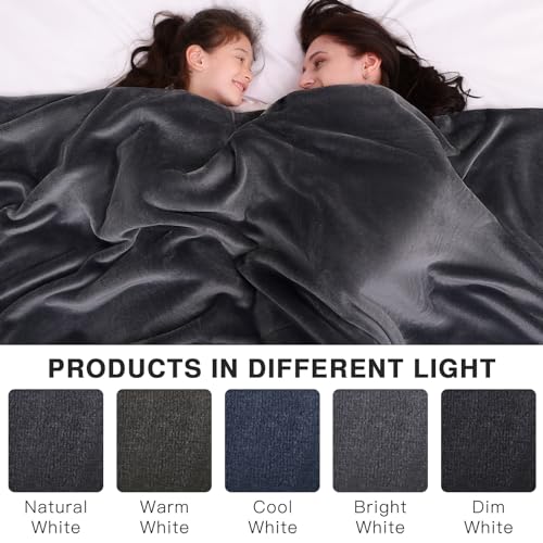 KANKAEU Coperta Pile 230x270 cm, 380GSM Plaid di