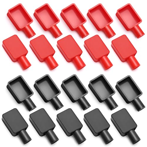 20 PCS Battery Terminal Cover, Coolrunner Battery Terminal Protector, Positive ...